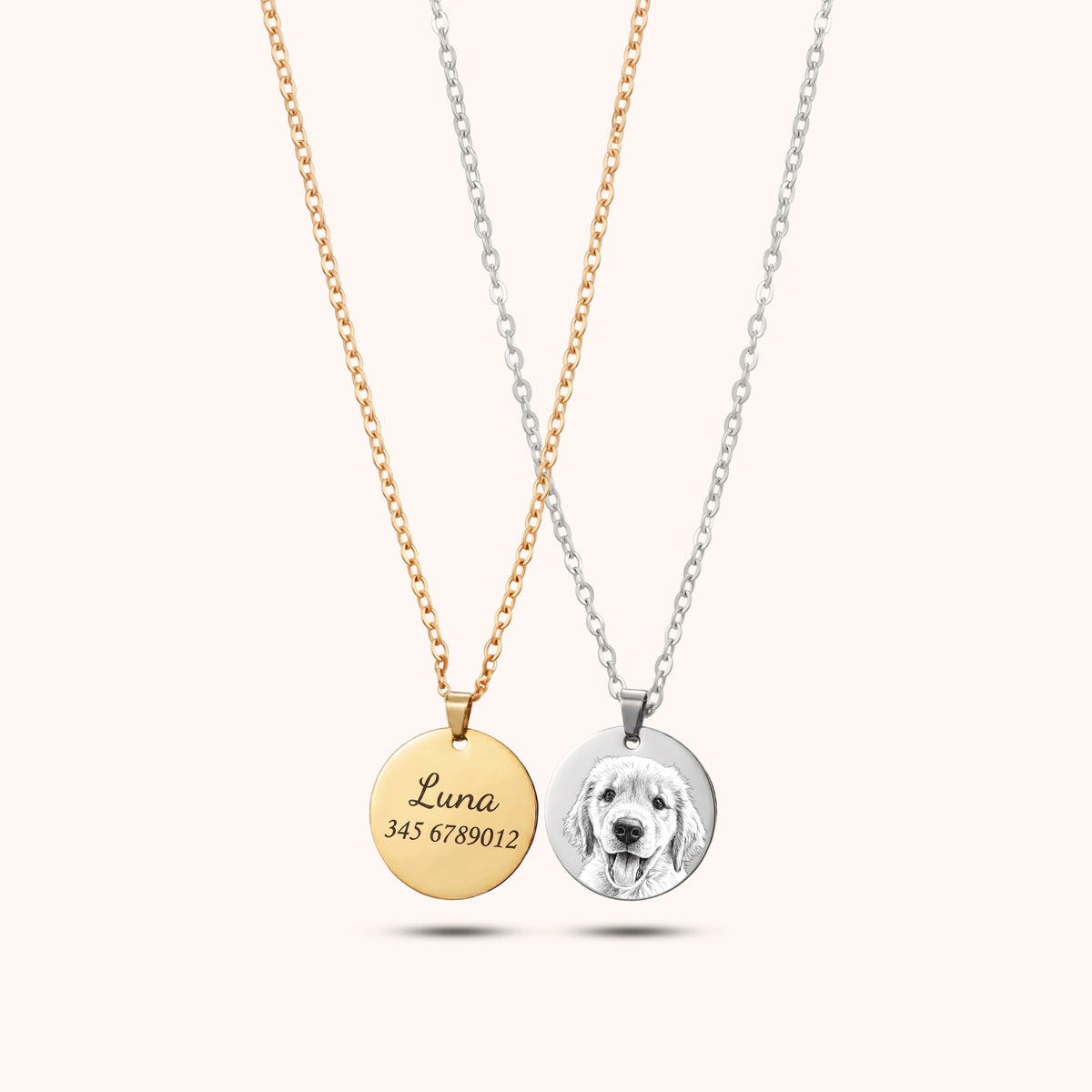 Collana con Fotoincisione